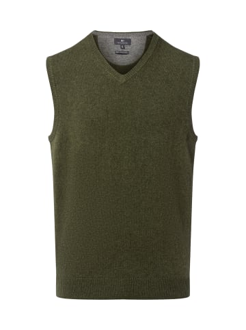 Nils Sundström Pullunder in oliv - 0022