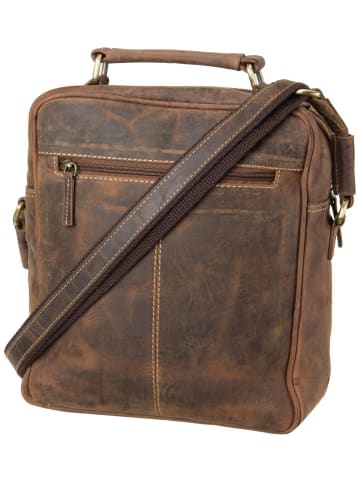 Greenburry Umhängetasche Vintage 1665 Large in Sattelbraun