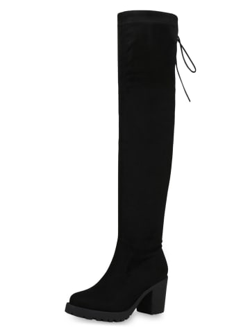 VAN HILL Overknees Penelope in Schwarz