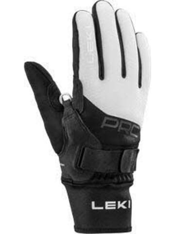 LEKI Softshell Handschuhe in schwarz