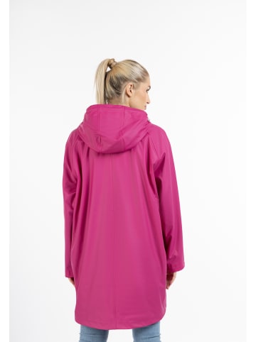 Schmuddelwedda Oversized Regenmantel in Fuchsiapink-271