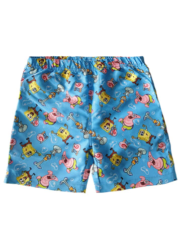 SpongeBob Spongebob Schwammkopf Badeshorts Friends Badehose Schwimmhose in blau