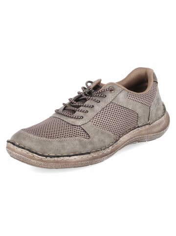 rieker Schnürhalbschuh in taupe