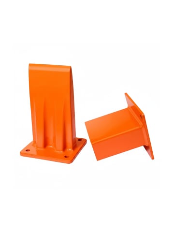 Holzspalter in Orange - (B)8 x (H)12 x (T)7 cm