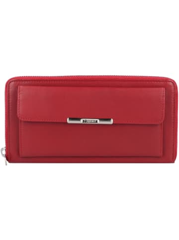 Esquire Helena Geldbörse RFID Leder 19 cm in rot