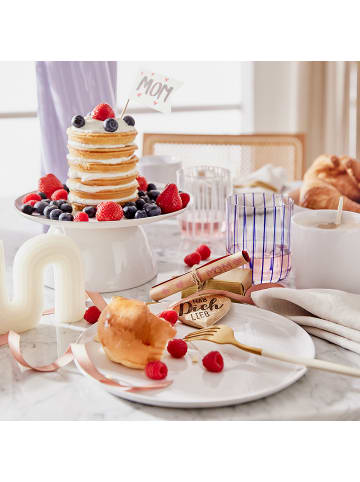 Butlers Früchstücksteller NATIVE in Weiß