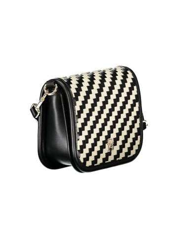 Tommy Hilfiger Schwarze Polyurethan-Handtasche