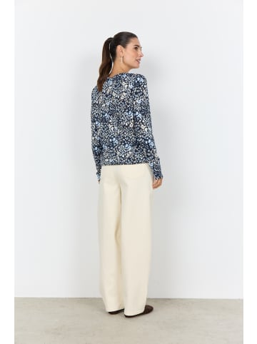 soyaconcept Langarmshirt SC-Felicity in marine hellblau