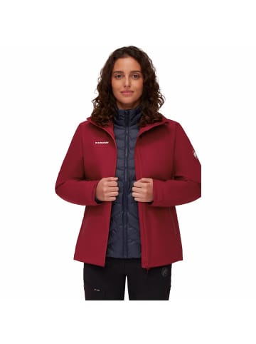 Mammut 3-in-1 Kapuzenjacke Convey in Bordeaux