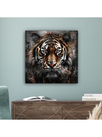 MuchoWow Leinwand bilder Tiger (BxH)