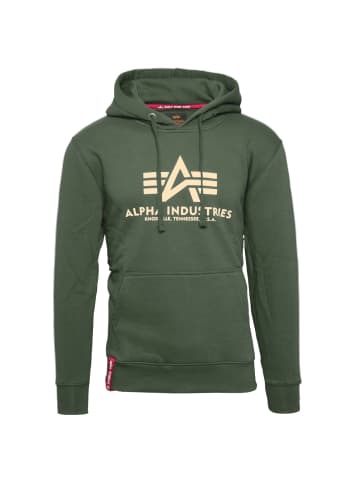 Alpha Industries Kapuzenpullover Basic Hoodie in gruen