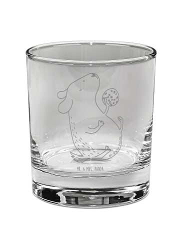 Mr. & Mrs. Panda Rumglas Hund Keks ohne Spruch in Transparent