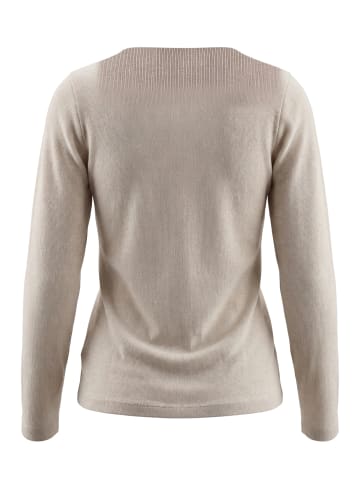 Zero  Langarm-Shirt mit Knopfleiste in French Oak