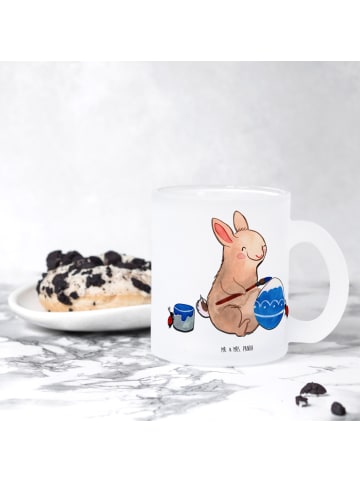 Mr. & Mrs. Panda Teetasse Glas Hase Marienkäfer ohne Spruch in Transparent
