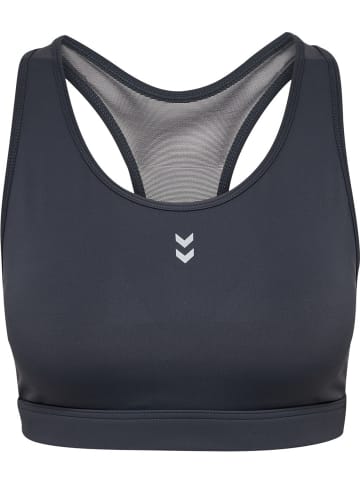 Hummel Sport-BH "Pulse Medium Support Bra" in Grau