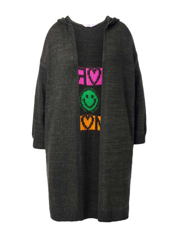 Angel of Style Strickjacke in khaki