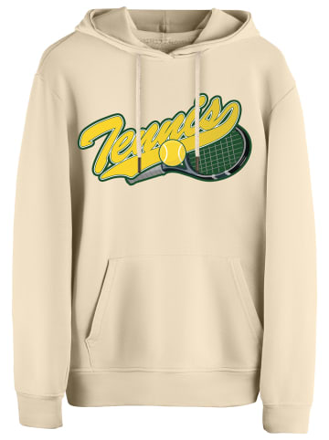 Cotton Prime® Kapuzensweatshirt "Tennis" in Beige