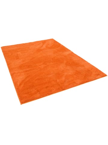 Pergamon Super Soft Kinder Hochflor Teppich Silky Kids in Orange