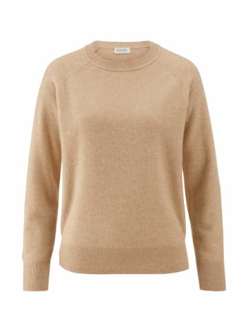 Hessnatur Hessnatur Strick Pullover Relaxed aus Cashmere mit Recycling-Anteil in goldsand