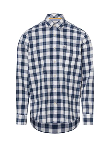 Camel Active Freizeithemd in indigo weiß