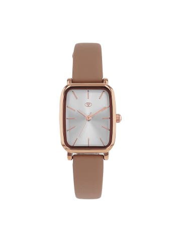 Tom Tailor Quarzuhr Alloy/Edelstahl, IP gold in Rosefarben