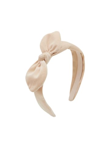 leevje Haarreif mit Schleife in beige