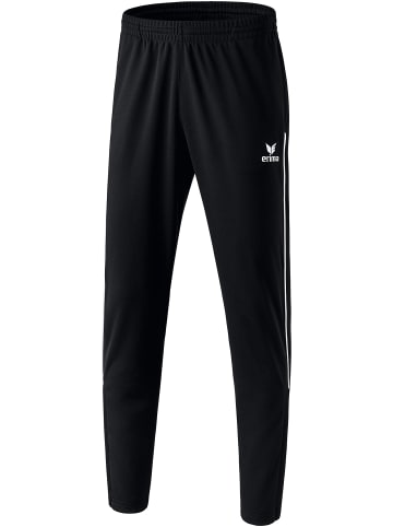 erima Unisex Erwachsene Trainingshose mit Wadeneinsatz & Piping 2.0 in schwarz