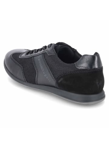 Bugatti Schnürhalbschuh in schwarz