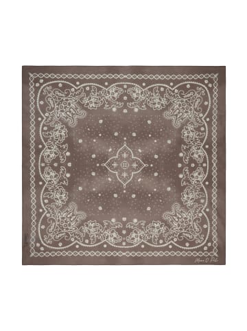 Marc O'Polo Bedruckter Schal in Dark Brown