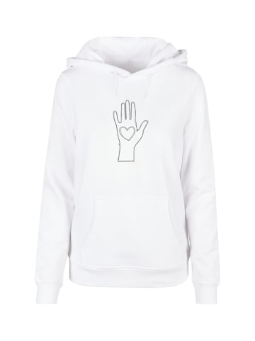 Merchcode Merchcode Kapuzenpullover in white