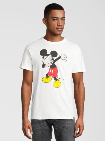 Recovered T-Shirt Disney Mickey Mouse Dabbing in Beige