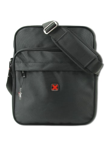 Travel n meet Travel N Meet Schultertasche Spinnstoff, Polyester schwarz ca. 28cm