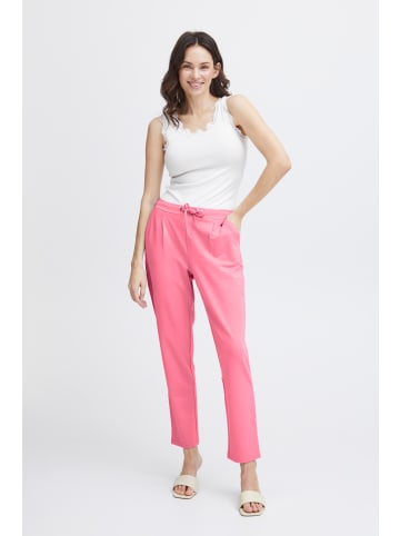 Fransa FRZASTRETCH 1 PANTS EXT Regular fit in Carmine Rose