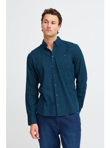BLEND Langarmhemd BHShirt in Blau