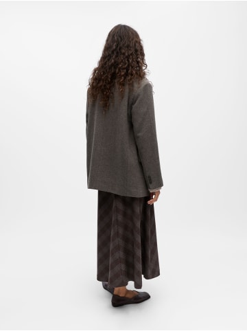 Object Blazer in Medium Grey Melange