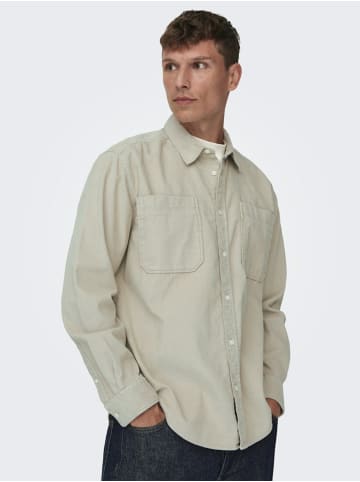 ONLY Shirtjacke für Damen in silber