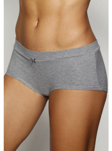 Vivance Panty in off-white, anthrazit meliert, schwarz