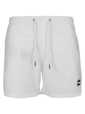 Urban Classics Badeshorts in white