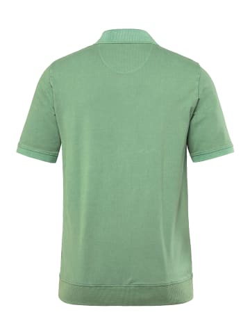 Men Plus Poloshirt in türkis