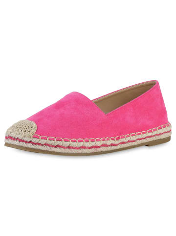 VAN HILL Espadrilles Aurora in Fuchsia