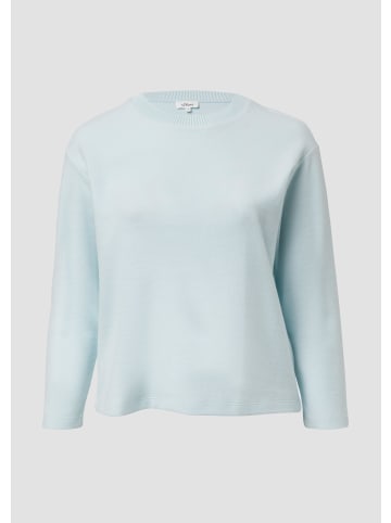 s.Oliver Sweatshirt in 6439_azurblau