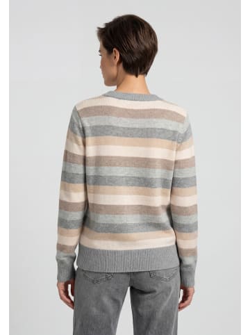 KIANNA Women Sweater in GREY STRIPED