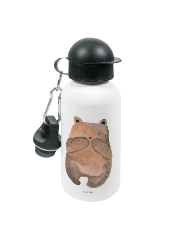 Mr. & Mrs. Panda Trinkflasche Bär Verlust ohne Spruch in Weiß