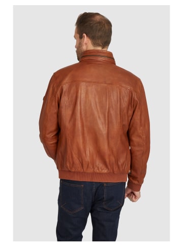 Bugatti Lederjacke BUFABIANO in Cognac