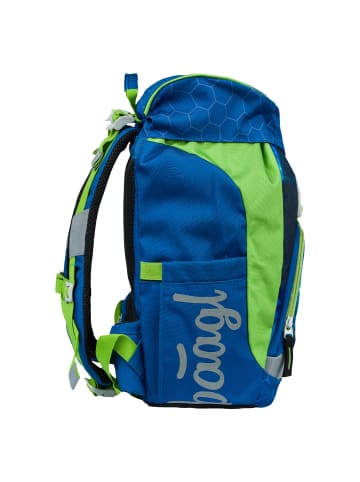 BAAGL 5-tlg. Set: Schulrucksack Airy in Violett Fußball Ball