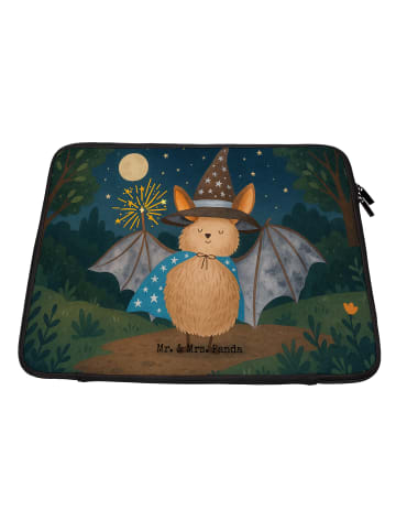 Mr. & Mrs. Panda Laptoptasche Fledermaus Zauberer Design ohne Sp... in Weiß