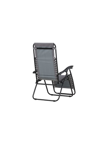 ebuy24 Liegestuhl Vulcano Grau 2er Set