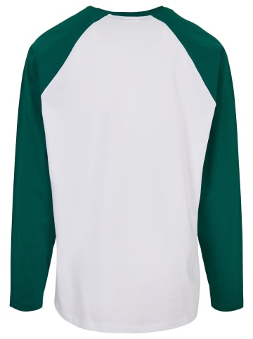 Urban Classics Urban Classics Herren Organic Oversized Raglan Longsleeve in white/green
