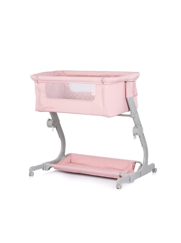 Chipolino Beistellbett Eleganza Matratze in rosa