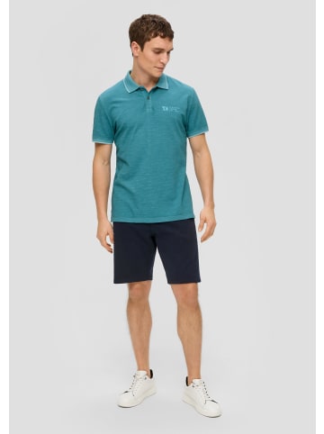 s.Oliver Polo-Shirt kurzarm in Petrol